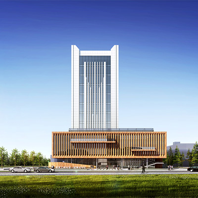 信息工程大學一流網安中心幕墻外裝飾工程